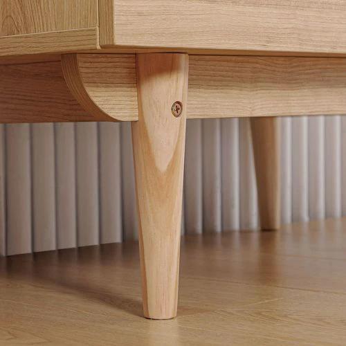 Modern Wardrobe with 2 Drawers, Hanging Rail, Clothes Organizer for Bedroom by HOMCOM