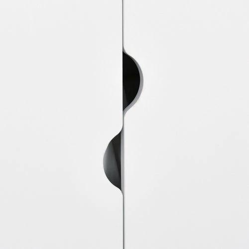 HOMCOM Particle Board 2-Drawer Wardrobe White/Oak - Uncategorized Wardrobe