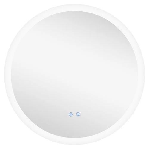 kleankin Illuminated Bathroom Mirror with LED Lights, 3 Colours, Defogging Film by kleankin