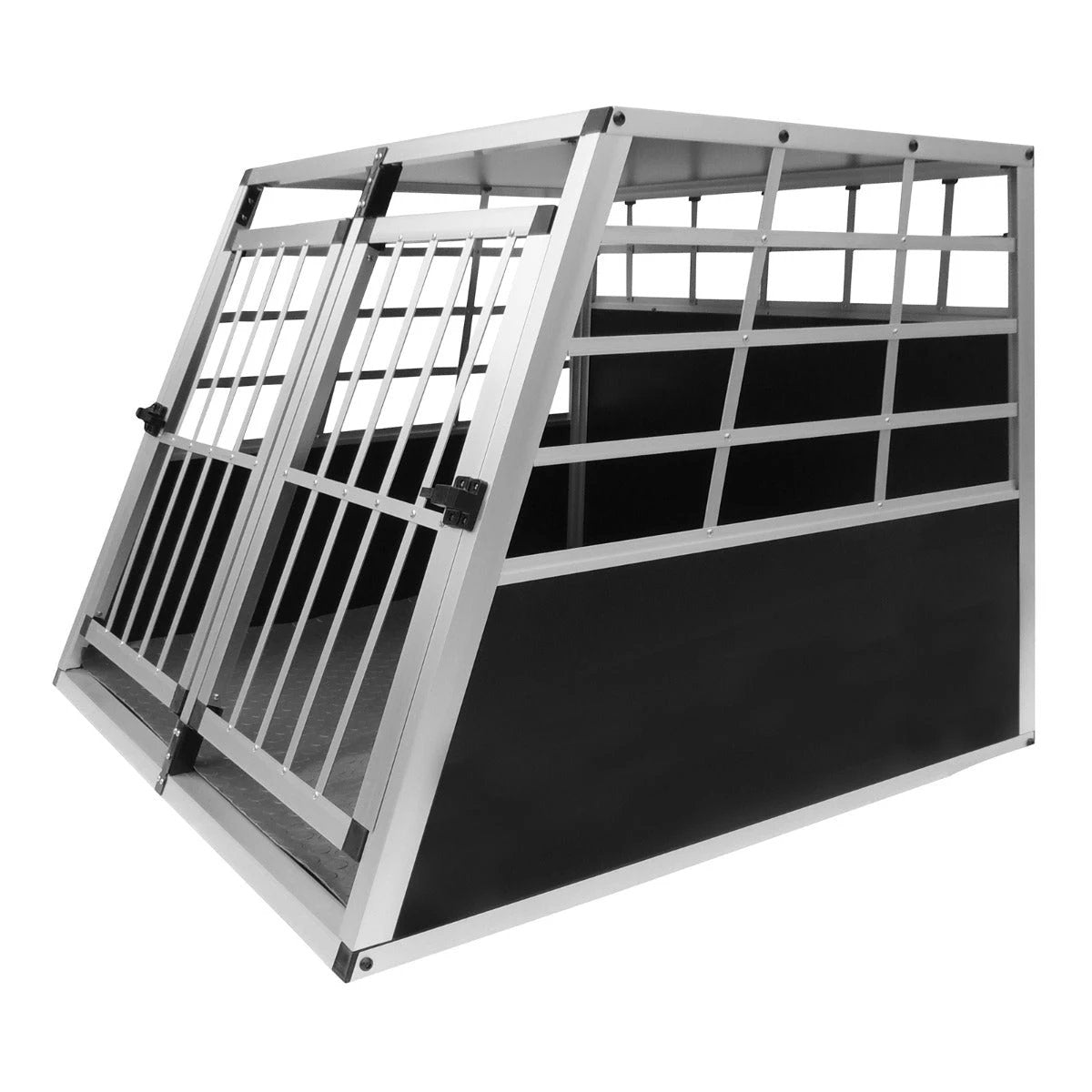 Car Dog Pet Crate - Large Double Doors by Monster Shop
