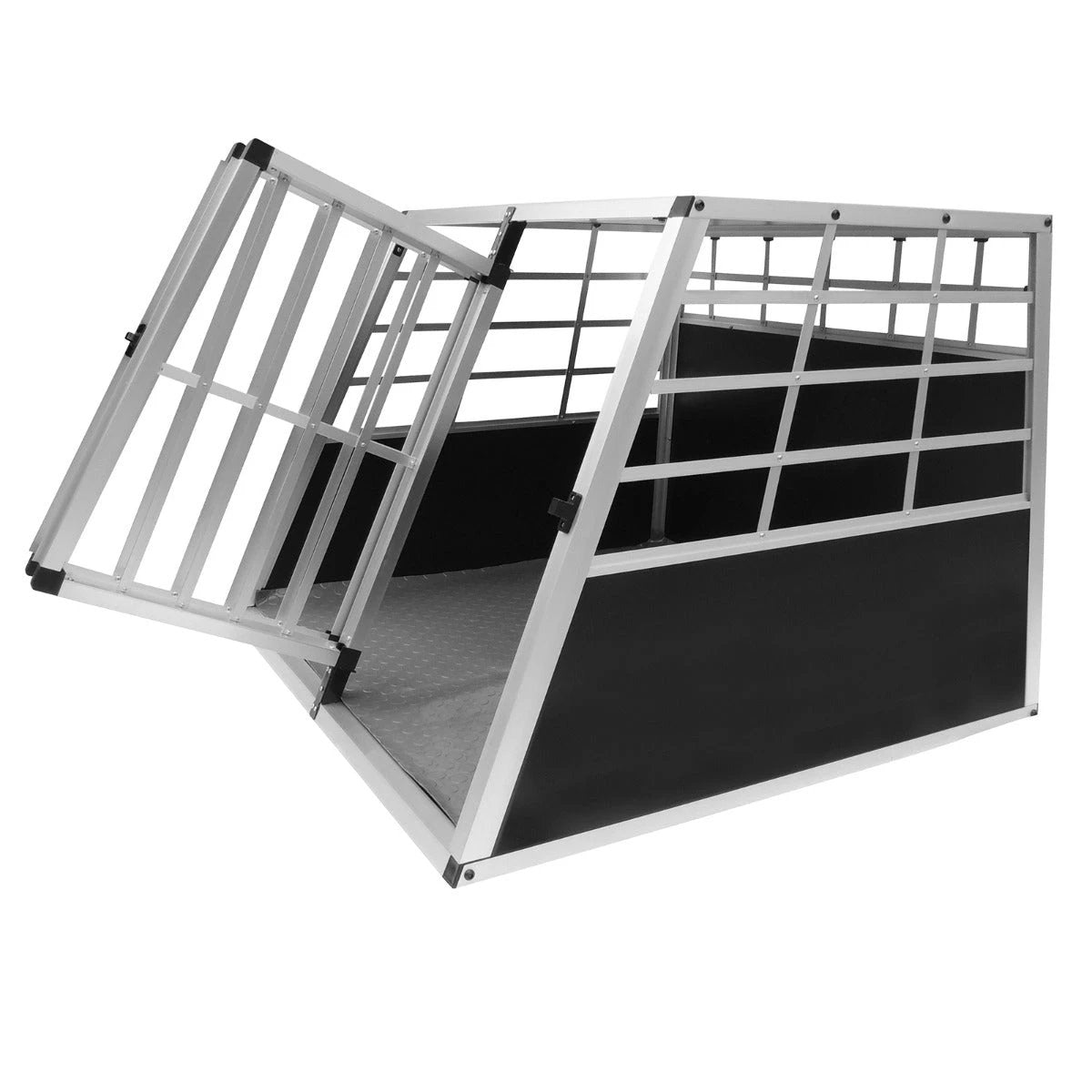 Car Dog Pet Crate - Large Double Doors by Monster Shop