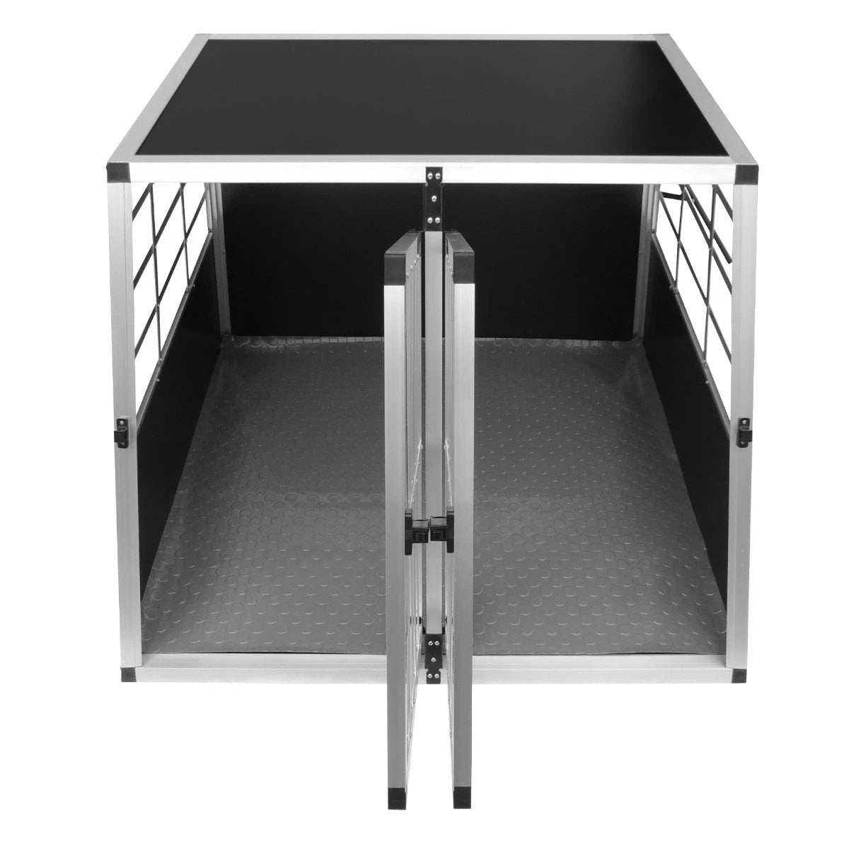 Car Dog Pet Crate - Large Double Doors by Monster Shop