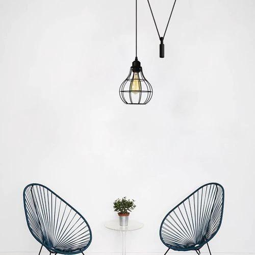 Hanging Pendant Lamp Retro Industrial Vintage Light by Ledsone