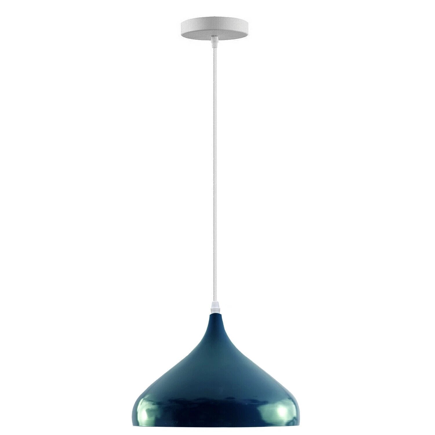 Ledsone E27 Retro Modern Vintage Metal Ceiling Pendant Light Industrial Pendant Light Shade - Pendant Lights