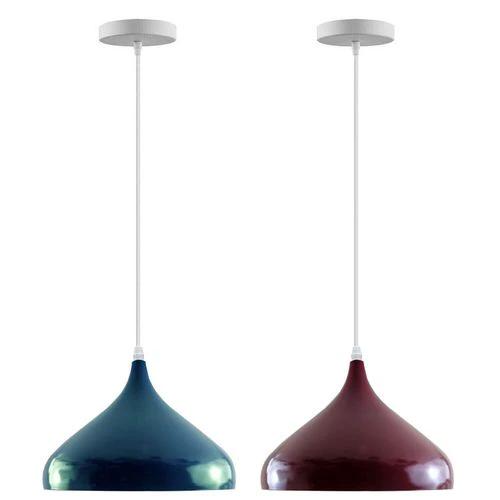 Ledsone E27 Retro Modern Vintage Metal Ceiling Pendant Light Industrial Pendant Light Shade - Pendant Lights