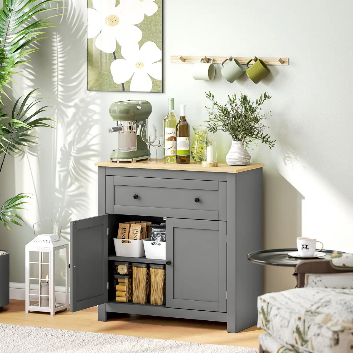 N/A Kitchen Sideboard Storage Cabinet - Sideboard