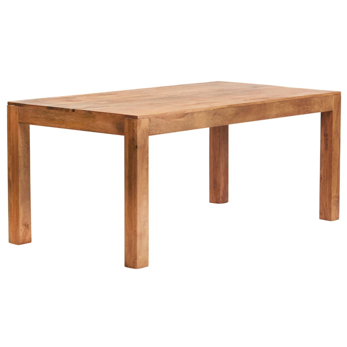 Toko Dining Table Large Solid Mango Wood Family Dining by Indian Hub