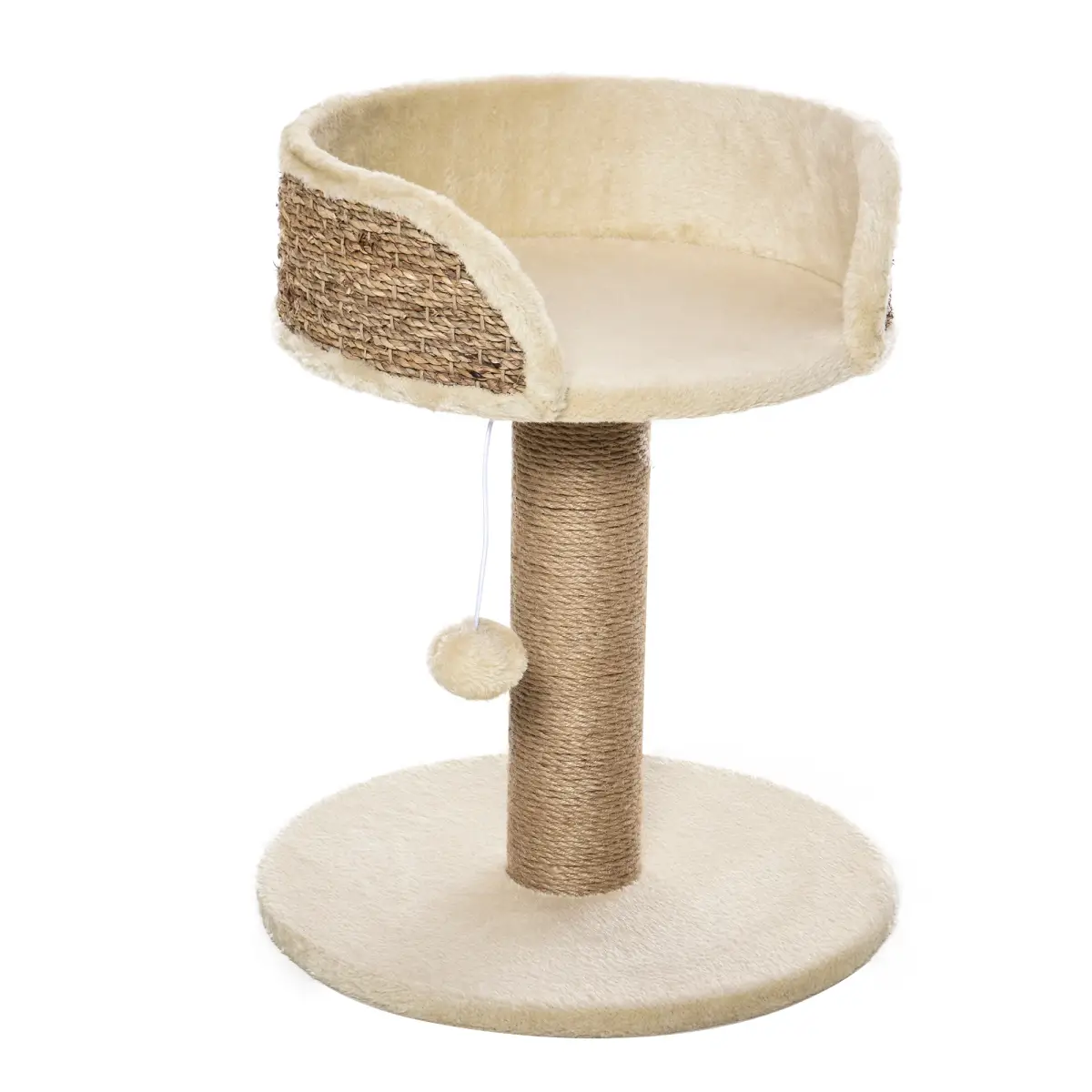 Unbranded Cat Tree Tower Activity Center Climbing Stand with Scratching Posts Pawhut - Cat Tree