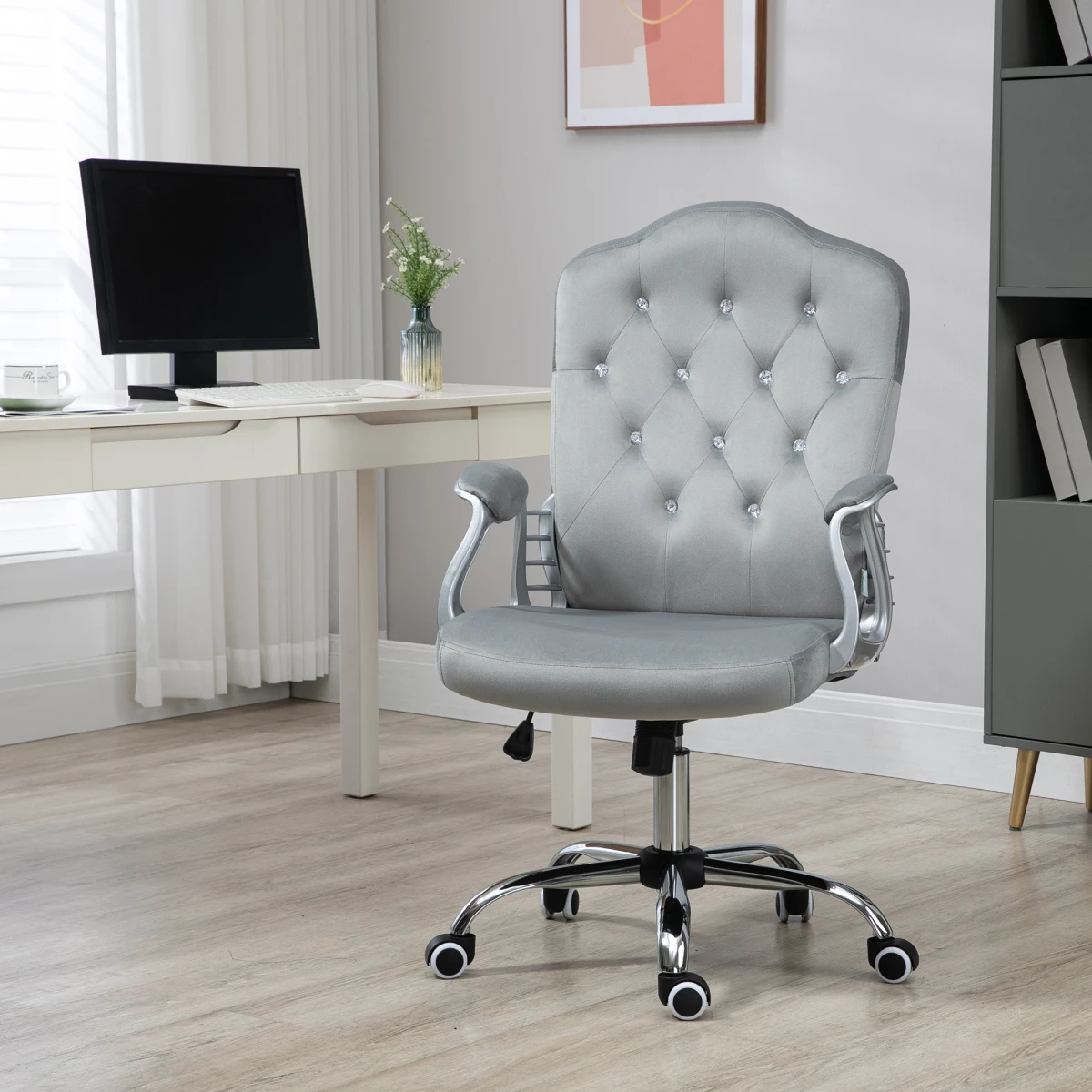 N/A Premium Massage Office Chair Adjustable Six Point Massage Eight Modes Heating For Home Office - Office Chair