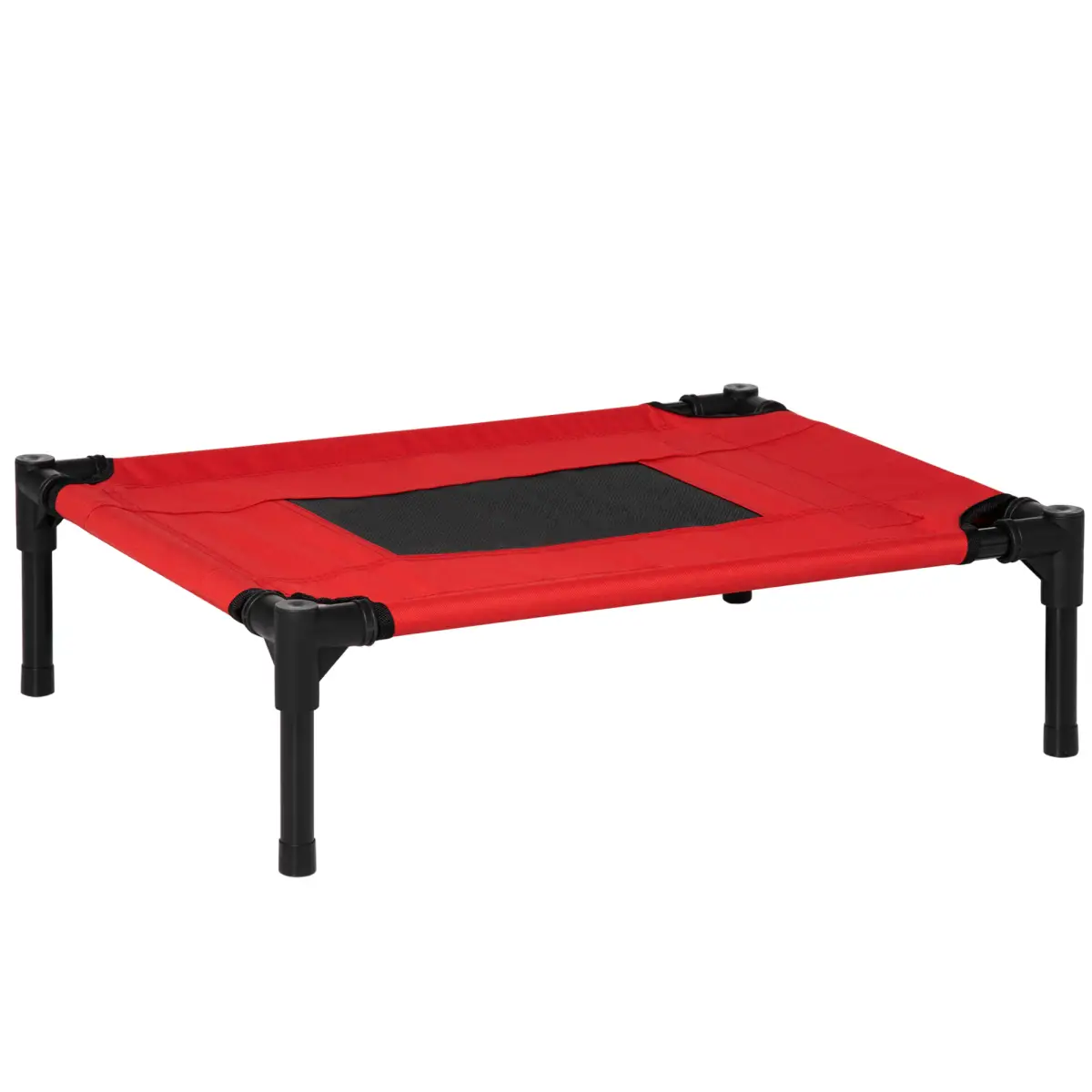 Pawhut Elevated Pet Bed Cool Cot Dog Cat Portable Folding Home Camping Hammock Foldable - Dog Beds