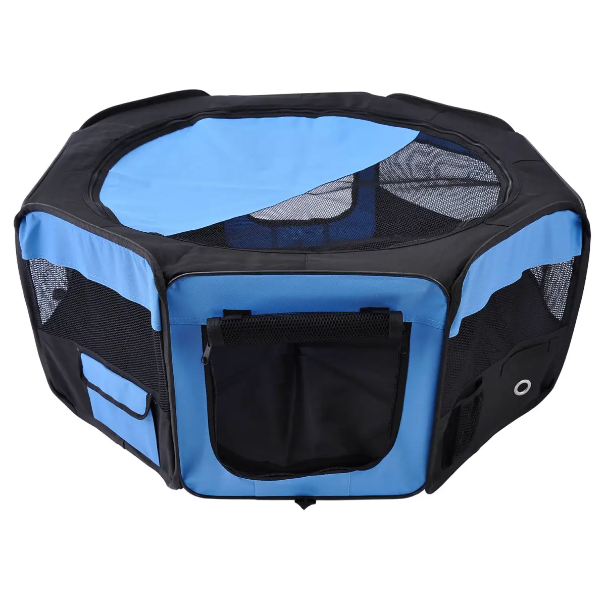 Pawhut Fabric Pet Puppy Dog Cat Rabbit Pig Guinea Playpen Play Pen Run S M L 3 Colour - Pet Playpen
