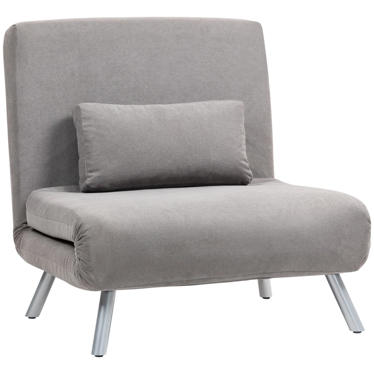 HOMCOM 2in1 Folding Sofa Bed Five Position Backrest - Sofa Bed