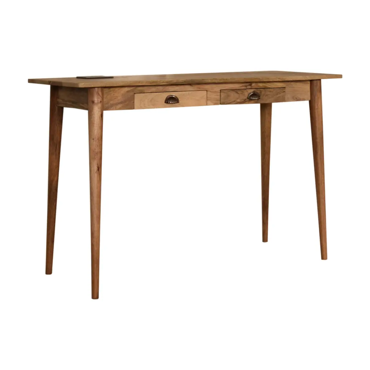 Artisan Furniture Artisan Furniture 2 Drawer Cable Writing Desk, Brown Color - Desk