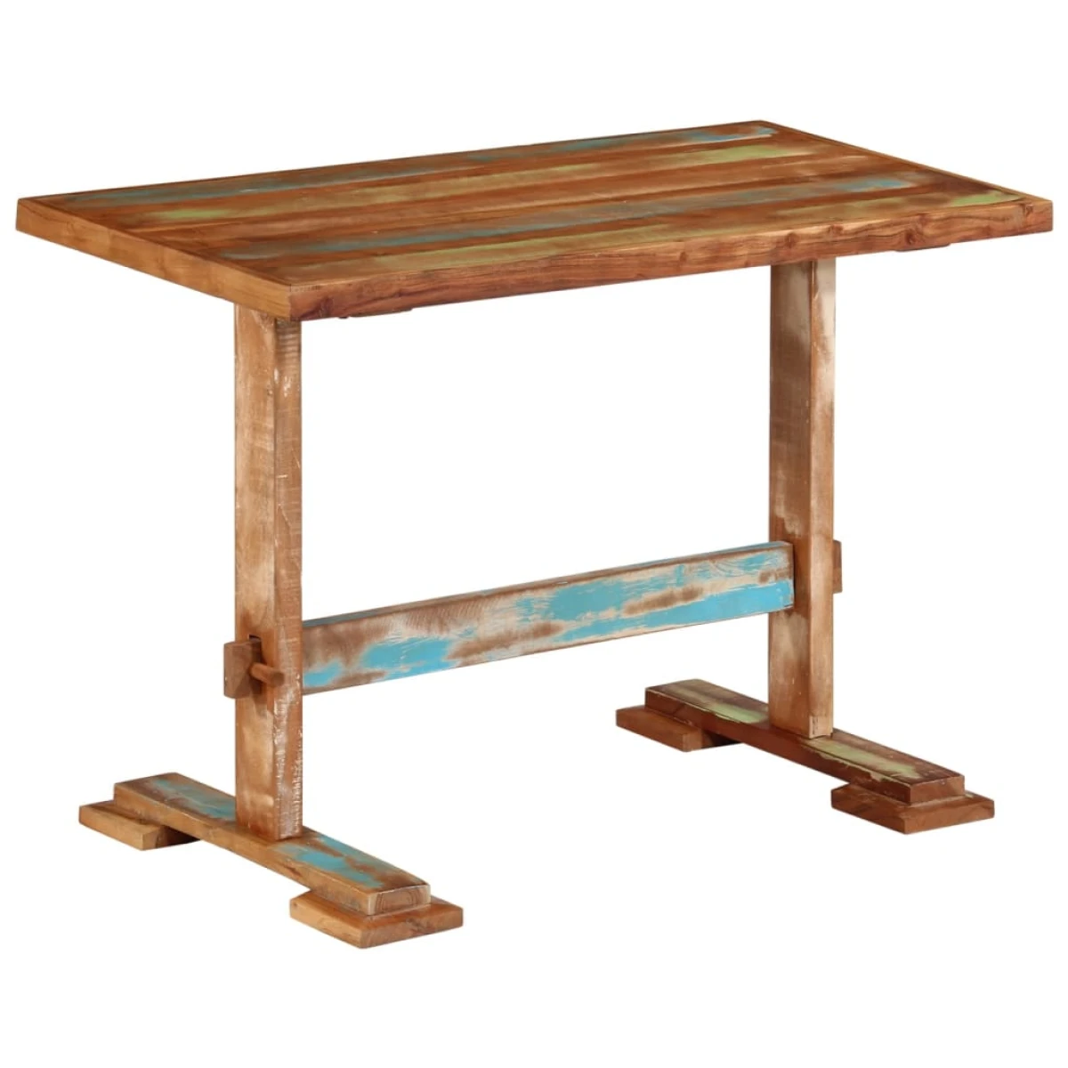 vidaXL Dining Table 110x55x78 cm Reclaimed Wood Home Dining by vidaXL