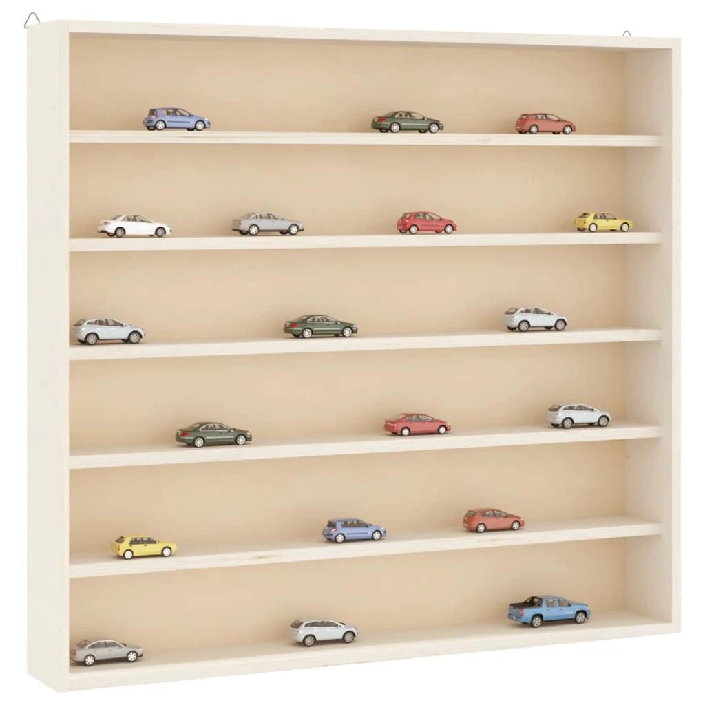 vidaXL Wall Display Cabinet with 6 Shelves 40x8.5x55 cm by vidaXL