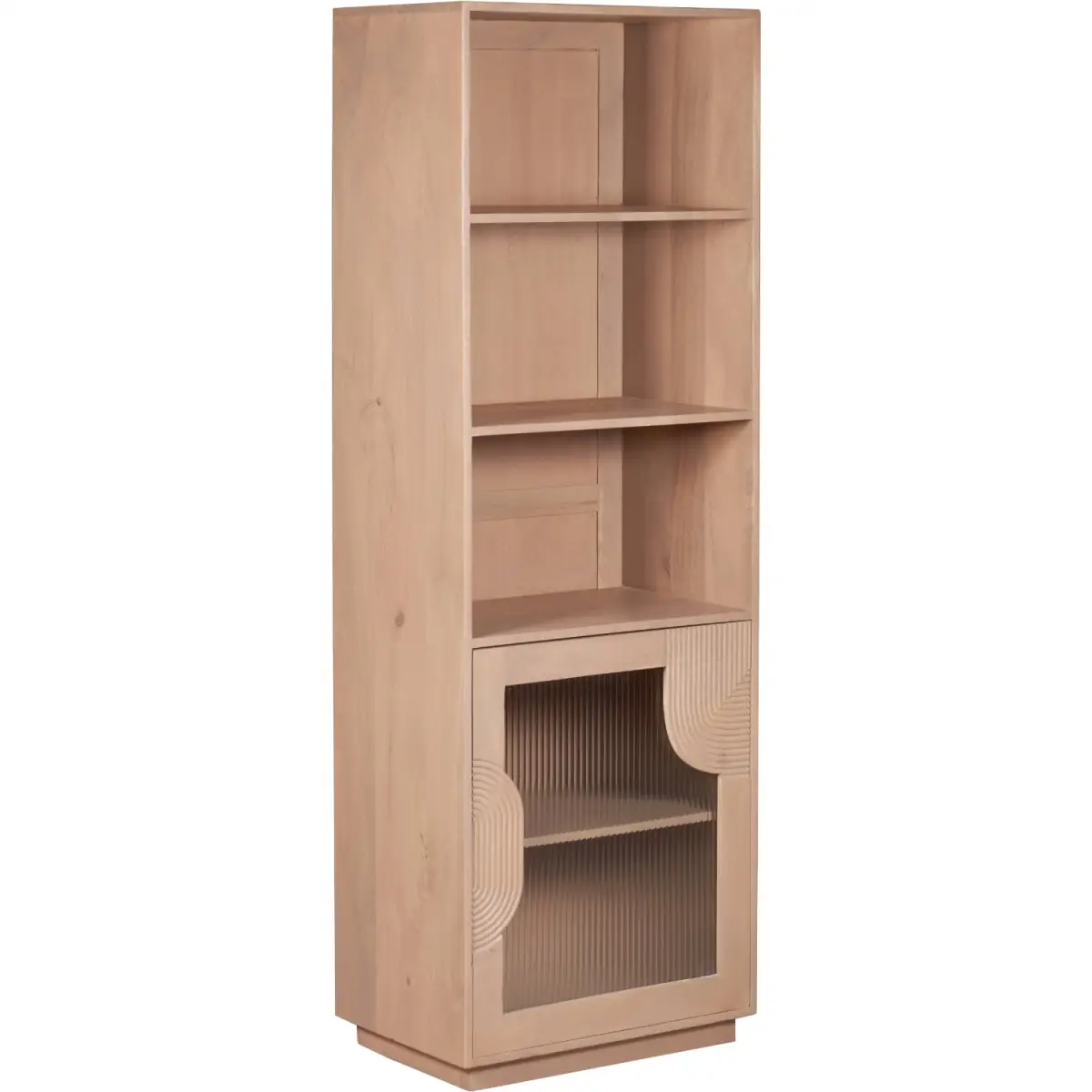 Indian Hub Indus Solid Wood Bookcase - Bookcase