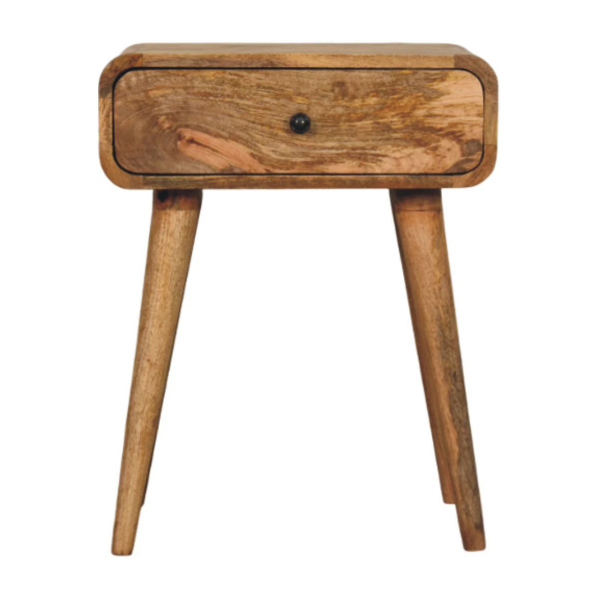 Artisan Nightstand Compact Mango Oak One Drawer by Artisan Furniture
