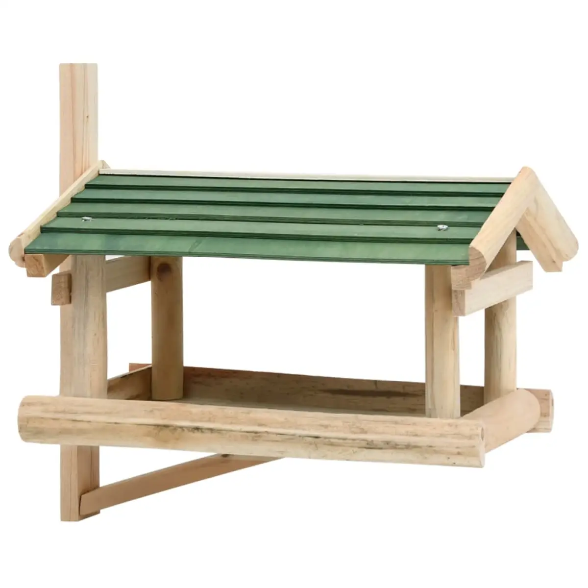 vidaXL vidaXL Bird Feeder Solid Wood 35x29.5x21 cm - Bird Feeder