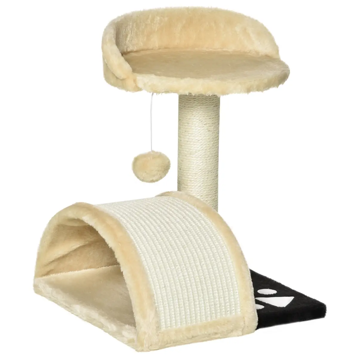 Pawhut Cat Tree Kitten Scratching Scratcher Cosy Sisal Home Play Rest Activity Exercise - Cat Tree
