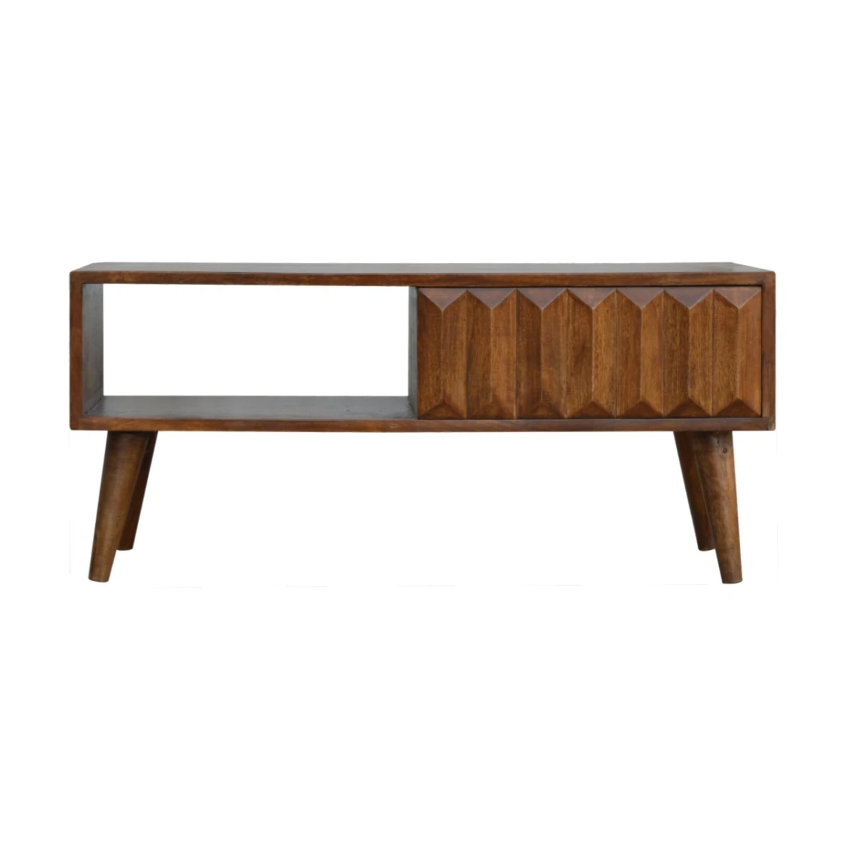 Artisan Media Unit 120cm Prism Door Living Room Console by Artisan Furniture