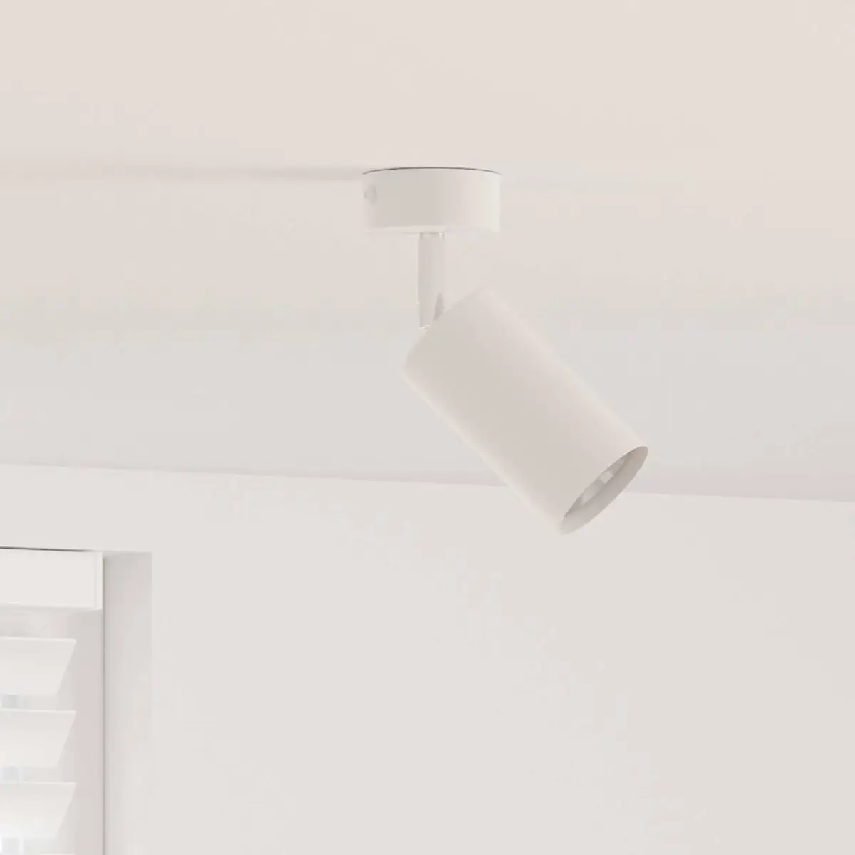 vidaXL vidaXL Ceiling Spotlight with Spotlights White 6 x 6 x 16 cm Metal - Spotlight