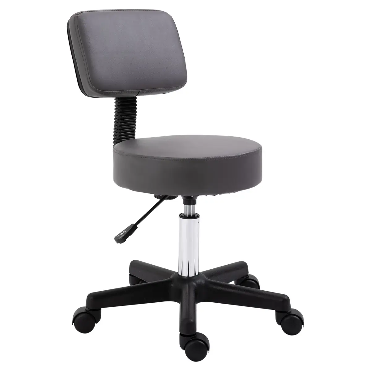 HOMCOM Desk Top Storage Organizer Office Chair With Drawers Shelf Book Holder, Adjustable 43-55 cm, HOMCOM - Office Chair