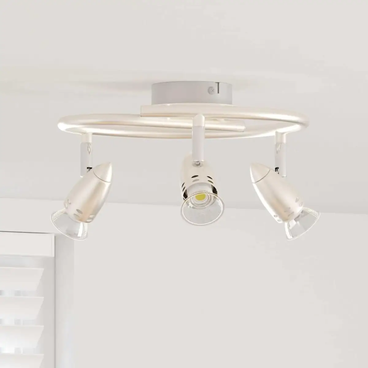 vidaXL vidaXL Ceiling Spotlight Nickel 24 x 22 x 12.5 cm Metal - Spotlight