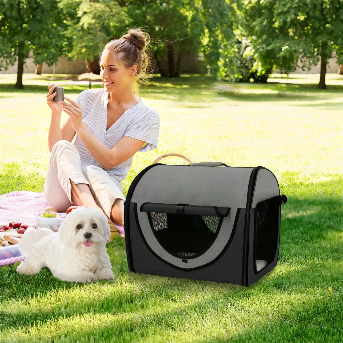 N/A Fully Enclosed Cat Litter Box/Cat Litter Box - Cat Litter