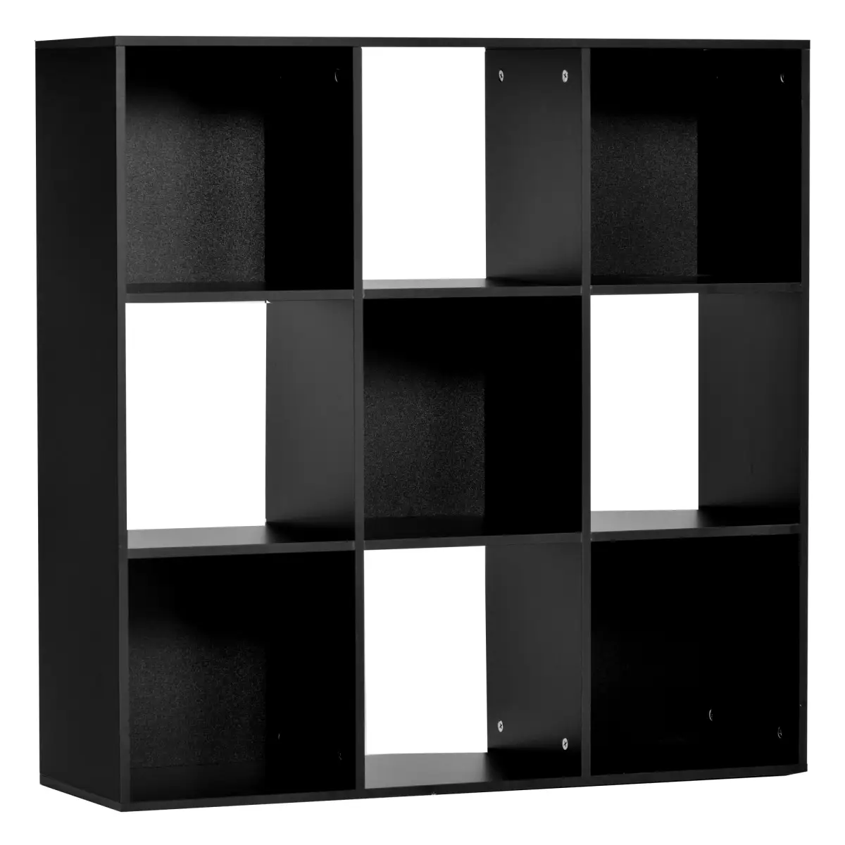 Unbranded 9 Cube Storage Cabinet Bookcase Bookshelf Home Office Shelf, Black - Bookcase