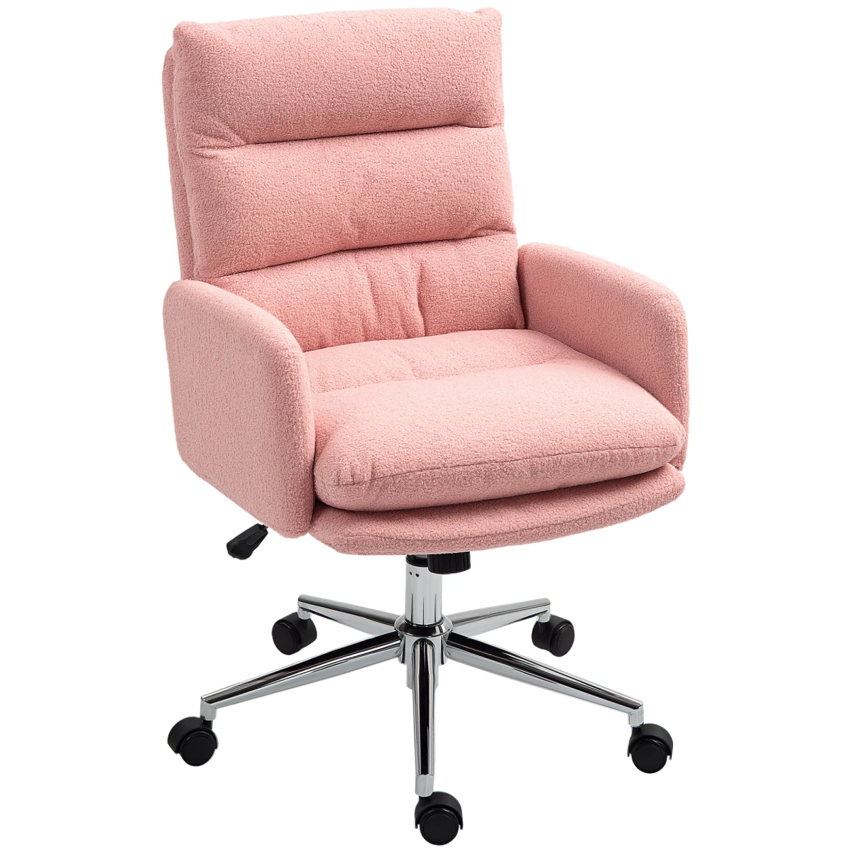HOMCOM Desk Chair 14cm Seat 12cm HeightAdjust Office by HOMCOM