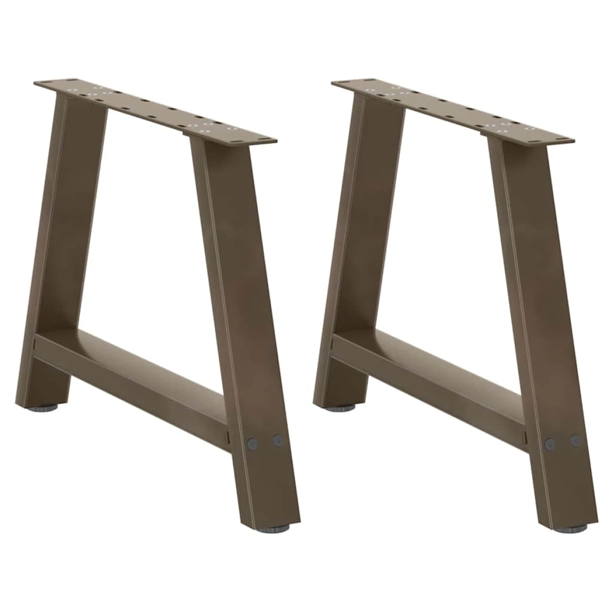 vidaXL VidaXL A Shaped CoffeeTable Legs 70x42cm SteelDIY - Coffee Table