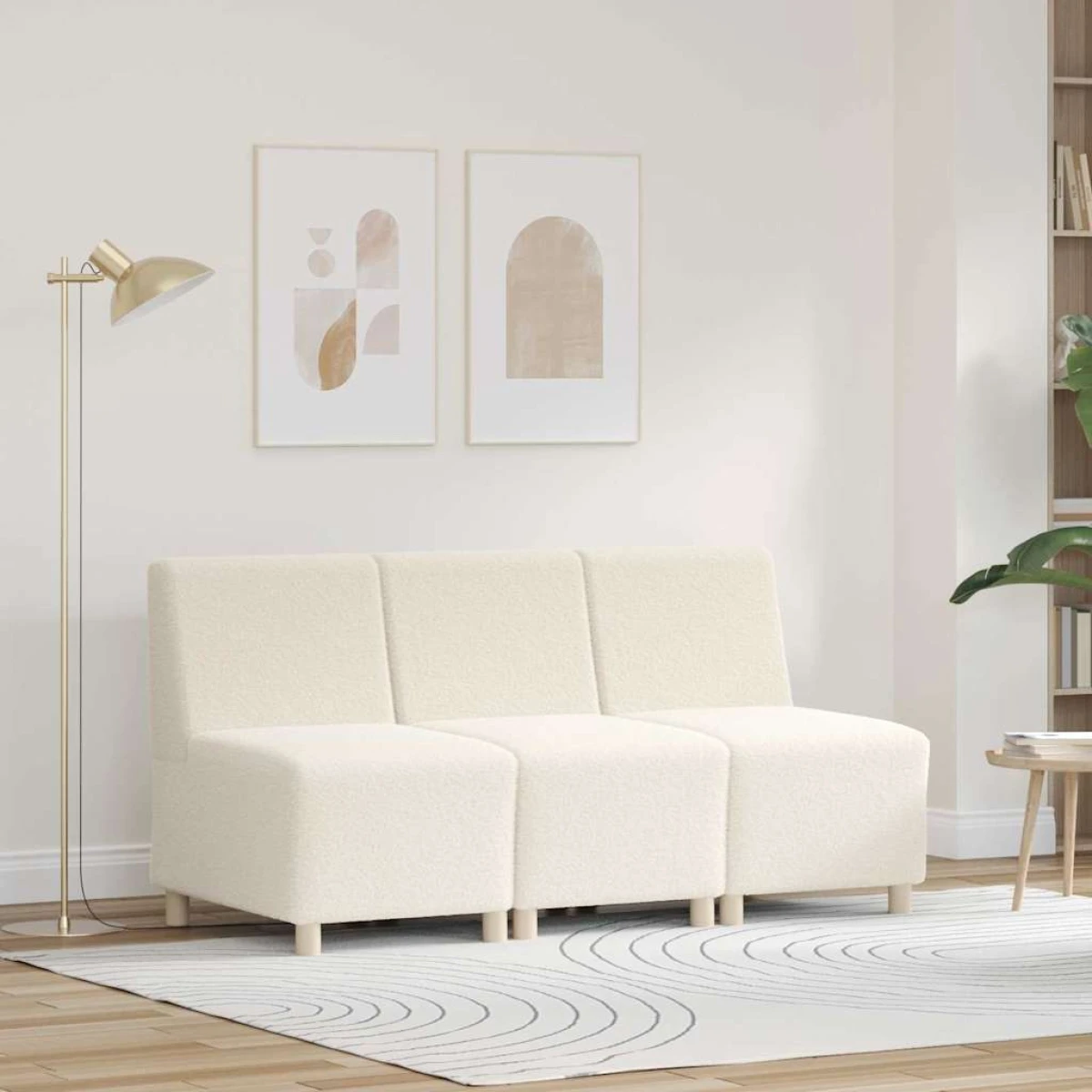 VidaXL Modular Sofa 55x74x82 Corduroy Living Room Set by vidaXL