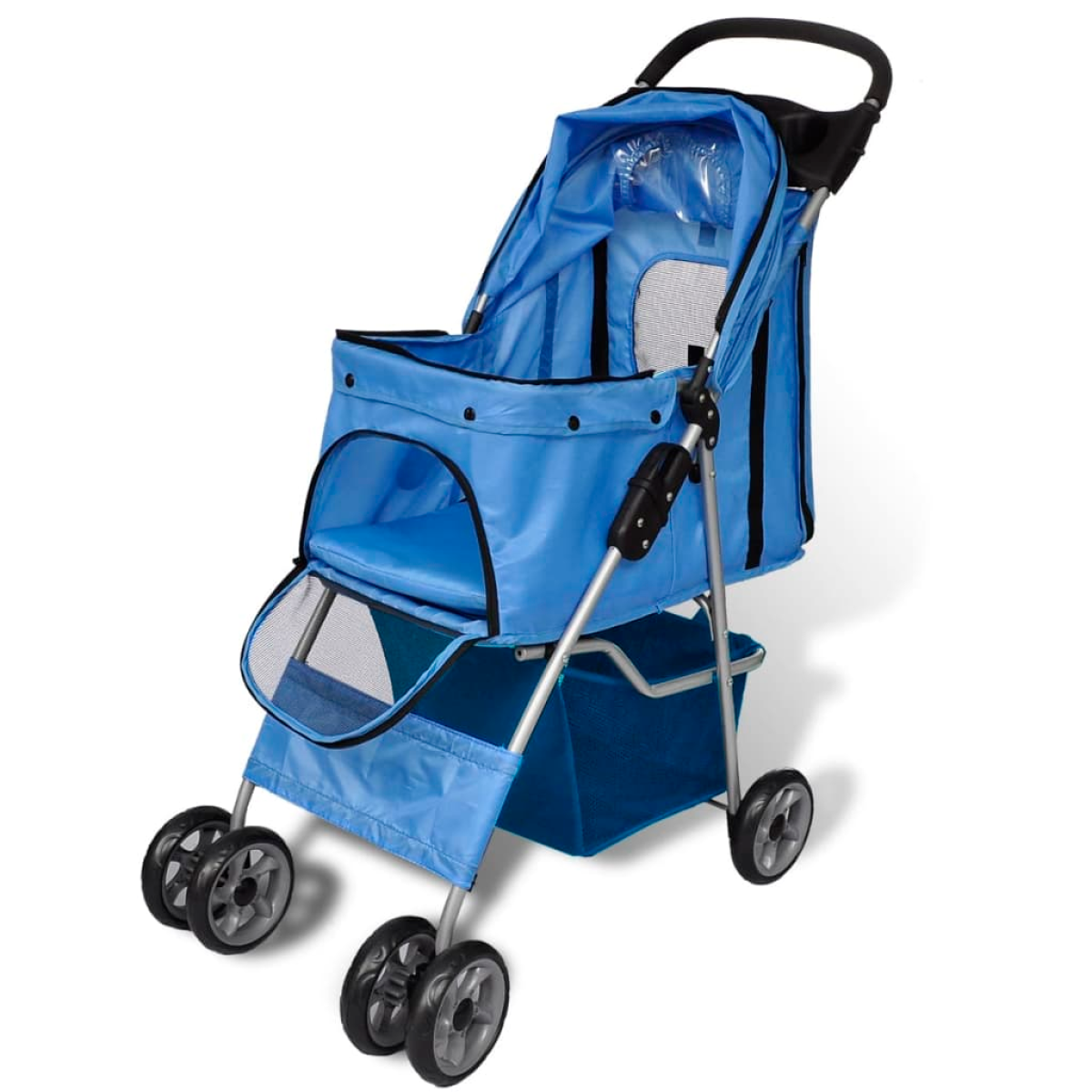 vidaXL Dog Stroller 15 kg Blue - from vidaXL