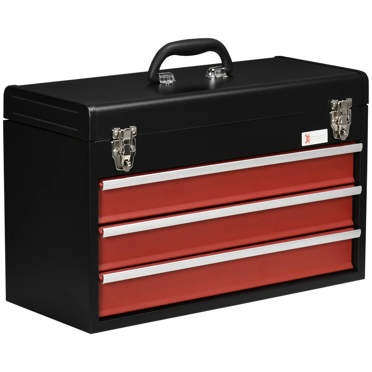 Unbranded Premium Tool Chest 3 Drawer Lockable 51x22x32cm - Chest of Drawers