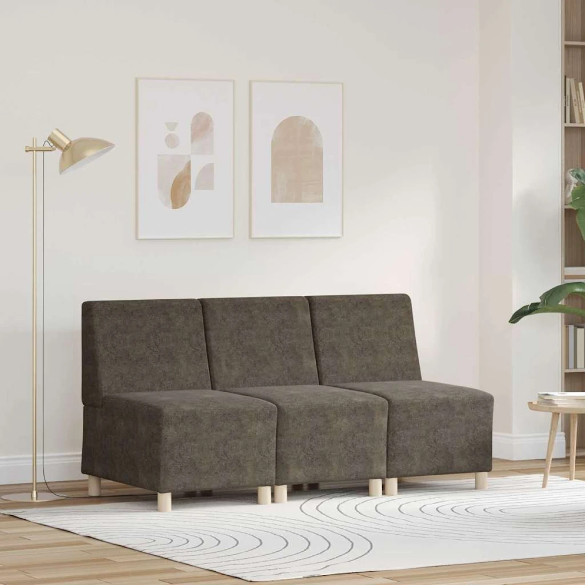 vidaXL VidaXL Sofa Chair 55x74x82cm Faux Suede LivingRoom - Sofa