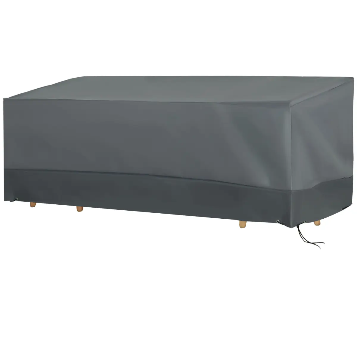 Outsunny 190x72cm Furniture Table Chair Sofa Set Cover Water UV Resistant Protection 600D - Cover