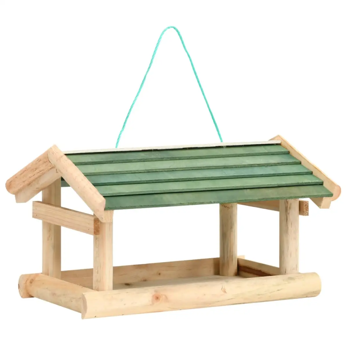 vidaXL vidaXL Bird Feeder Solid Wood 35x29.5x21 cm - Bird Feeder