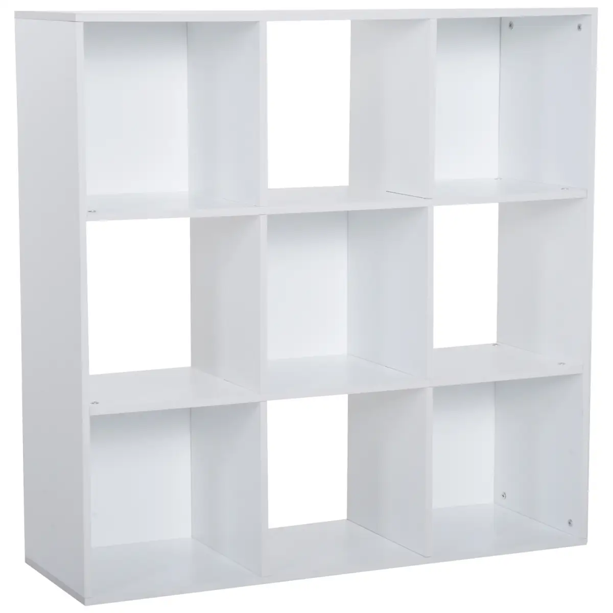 Unbranded 9 Cube Storage Cabinet Bookcase Bookshelf Home Office Shelf, White - Bookcase