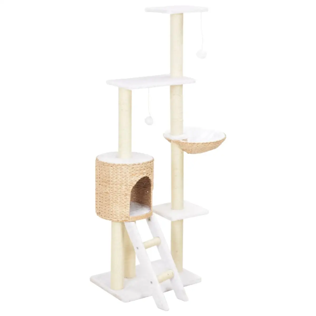 vidaXL vidaXL Cat Tree with Sisal Scratching Post Seagrass - Cat Tree