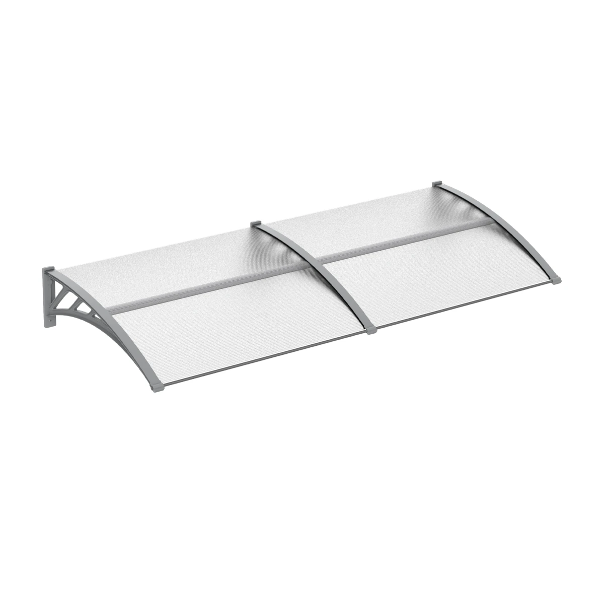 Outsunny Premium Door Canopy Awning Clear UV Shield Home - Cover