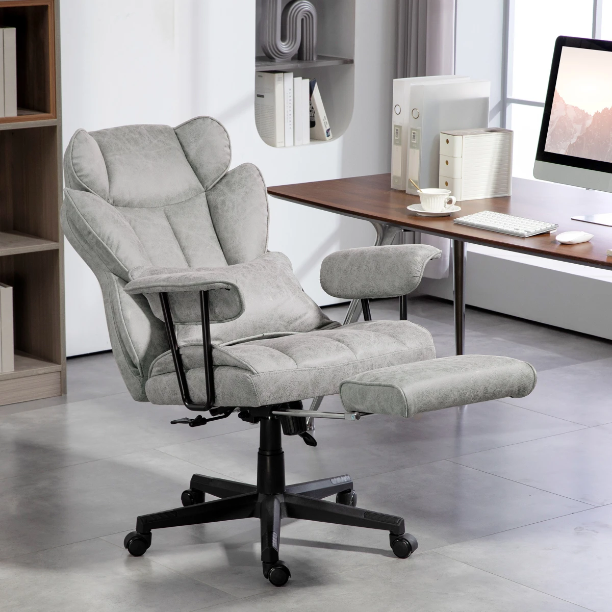 Velvet Massage Office Chair 180kg 140° by N/A