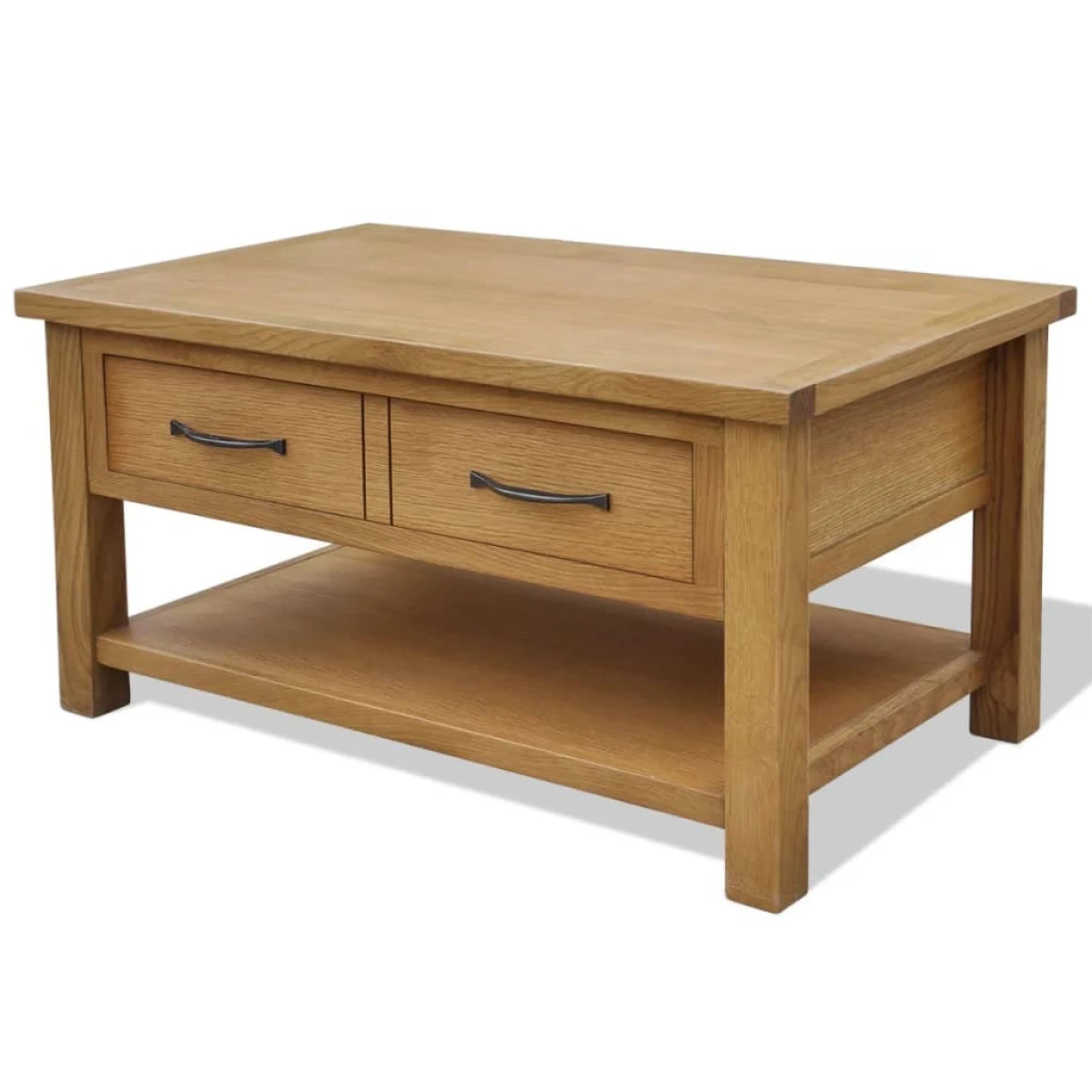 vidaXL VidaXL Oak Coffee Table 88x53x45 Cm Drawer - Coffee Table