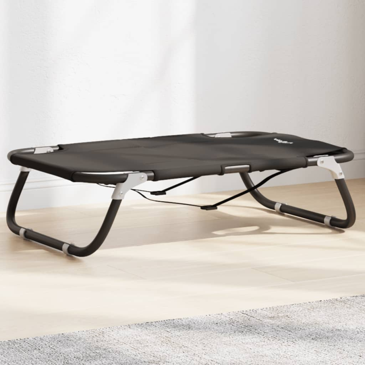 vidaXL Dog Bed Foldable Anthracite Oxford Fabric and Steel - from vidaXL