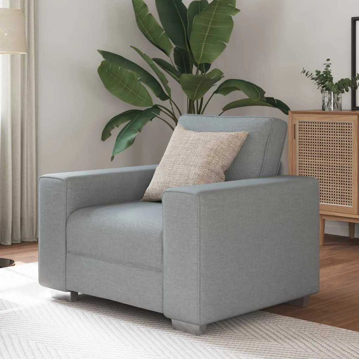 VidaXL Sofa 100x77x82 cm Cushioned Family Living Room by vidaXL