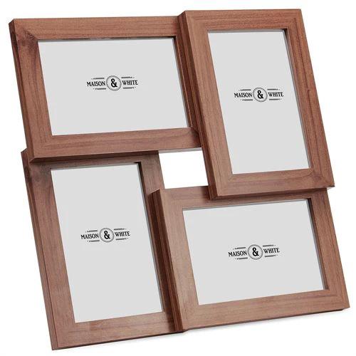Maison & White Multi Picture Aperture 6" x 4" Photo Frame Wood | M&W - Photo Frame