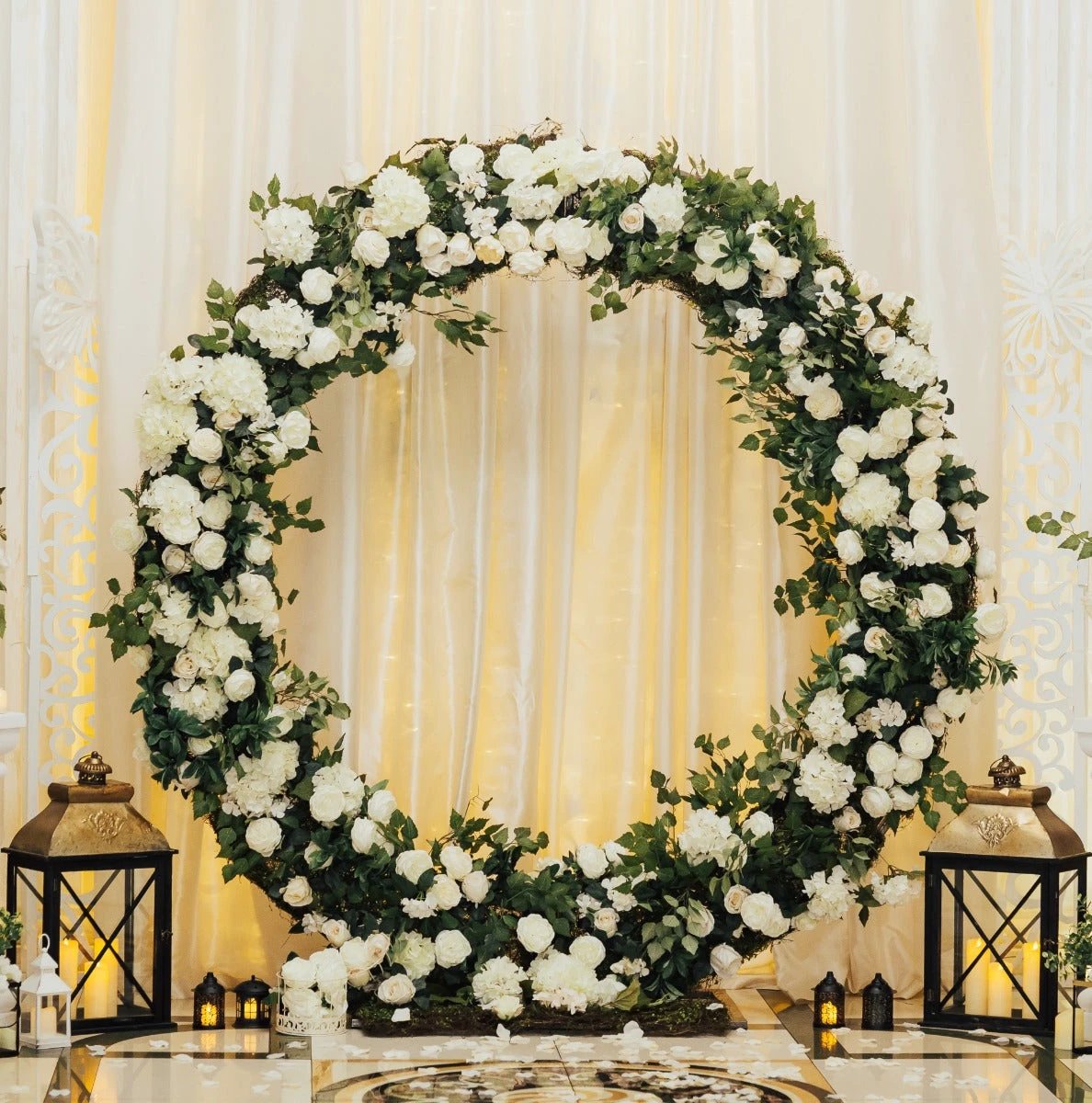 Wedding Moongate 200cm - Gold by Monster Shop