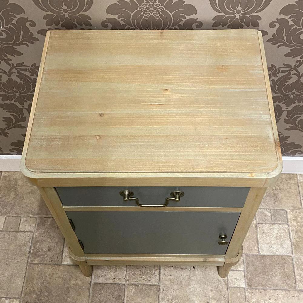 65cm Wooden Bedside Table by MSL