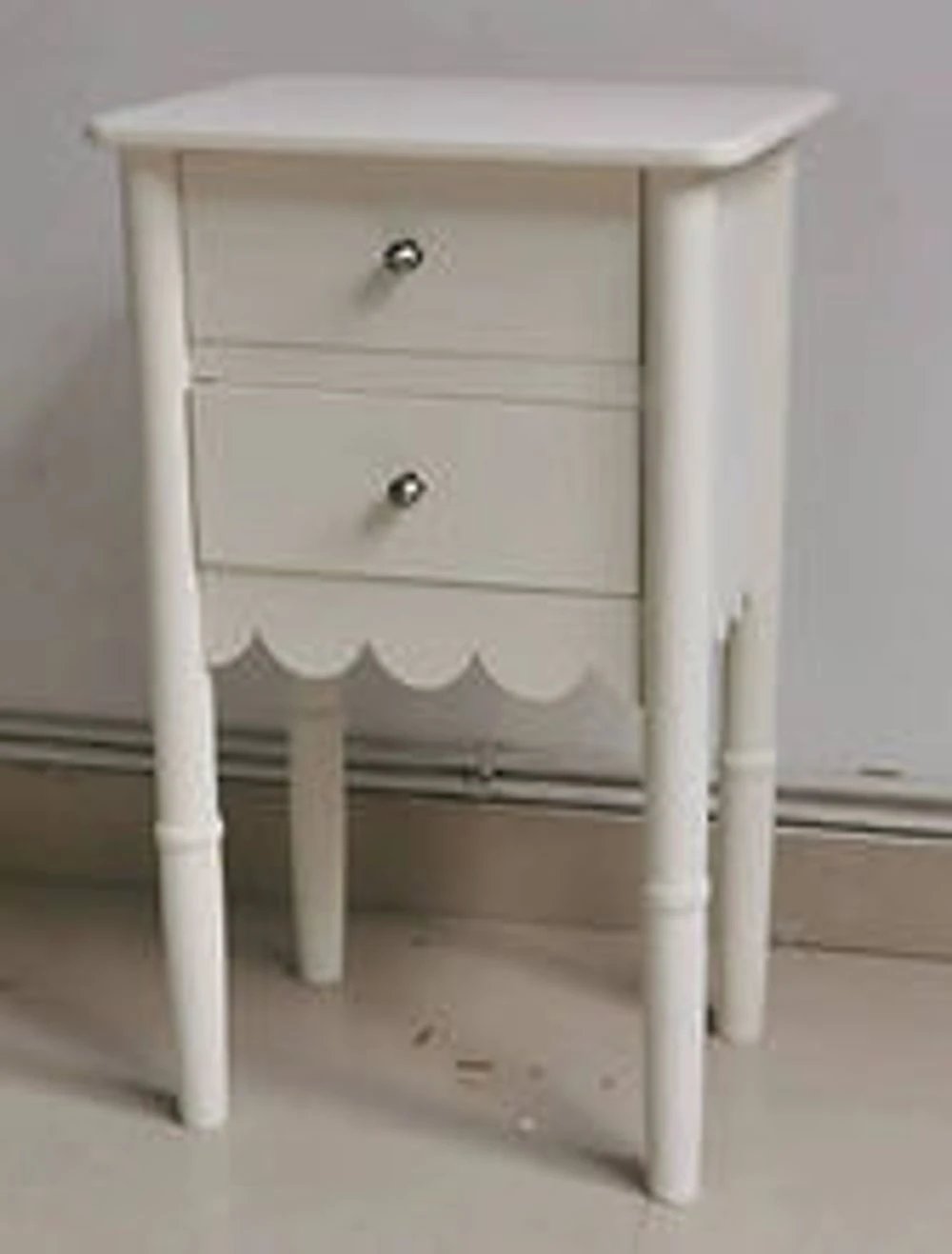 MSL 67cm 2 drawer bedside table - Nightstands Bedside Table