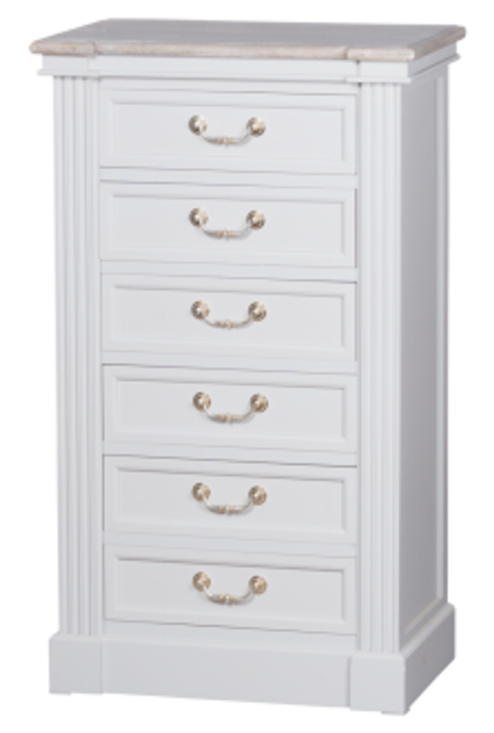 MSL Elegant Wooden Tall Chest of Drawers 100CM with Five Drawers for Stylish Storage - Uncategorized Chest of Drawers