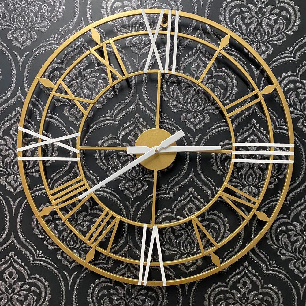 MSL Gold Finish 60cm Wall Clock - Uncategorized Clock